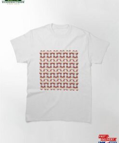 Christmas Santa Pattern Design Classic T-Shirt Hoodie 1 Christmas Santa Pattern Design Classic T Shirt Hoodie 2