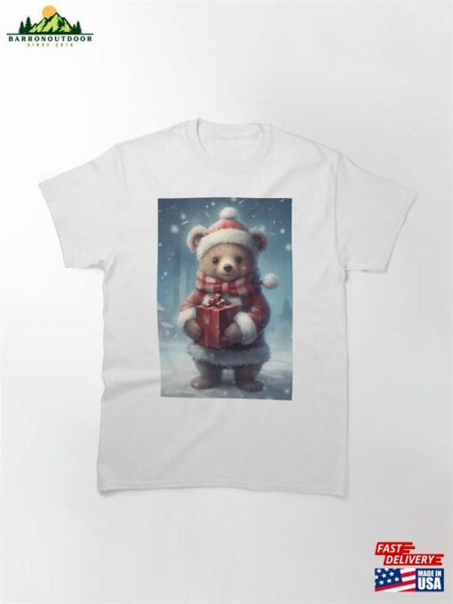 Christmas Teddy Bear Classic T-Shirt Unisex Sweatshirt