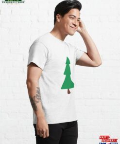 Christmas Tree Hand Drawn Illustration Classic T Shirt 4
