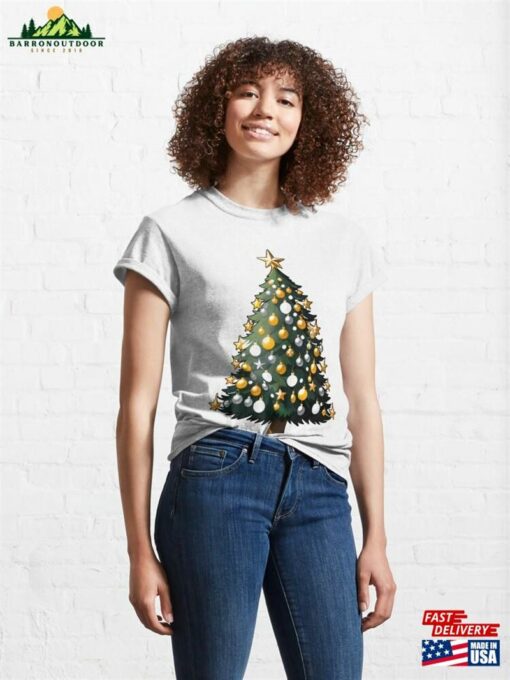 Christmas Tree Merry Classic T-Shirt Hoodie