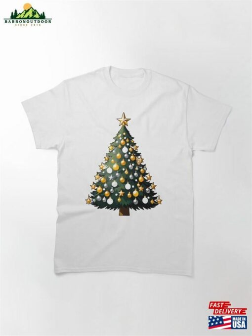 Christmas Tree Merry Classic T-Shirt Hoodie