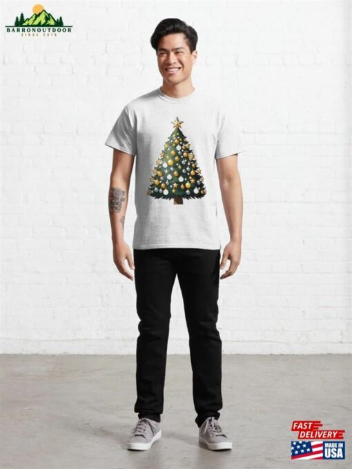 Christmas Tree Merry Classic T-Shirt Hoodie