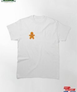 Christmas Winter Ginger Bread Man Classic T-Shirt Sweatshirt Unisex