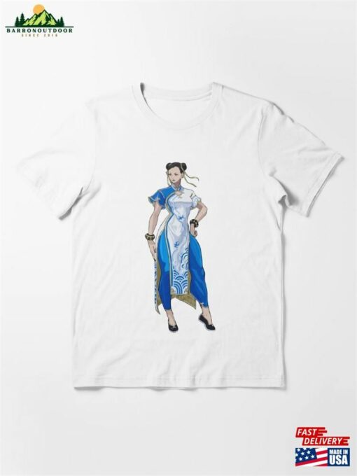 Chun Li Street Fighter 6 Essential T-Shirt Unisex Hoodie