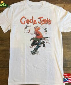 Circle Jerks Skank Man T Shirt Circke Tour 2023 Band Shirt Sweatshirt 1