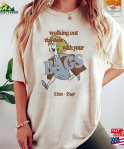 Clairo Bags Aesthetic Shirt Wlking Our The Door With Your Tee Hoodie Unisex 1