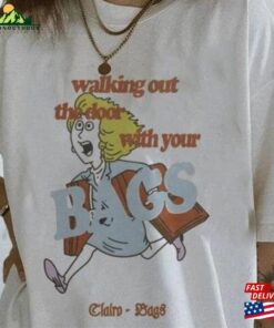 Clairo Bags Aesthetic Shirt Wlking Our The Door With Your Tee Hoodie Unisex 1 Clairo Bags Aesthetic Shirt Wlking Our The Door With Your Tee Hoodie Unisex 2