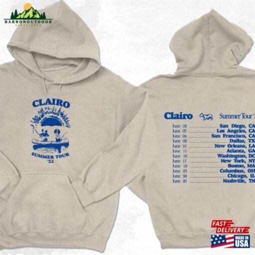 Clairo Merch Aesthetic 2 Side Shirt Sling Retro Hoodie Classic