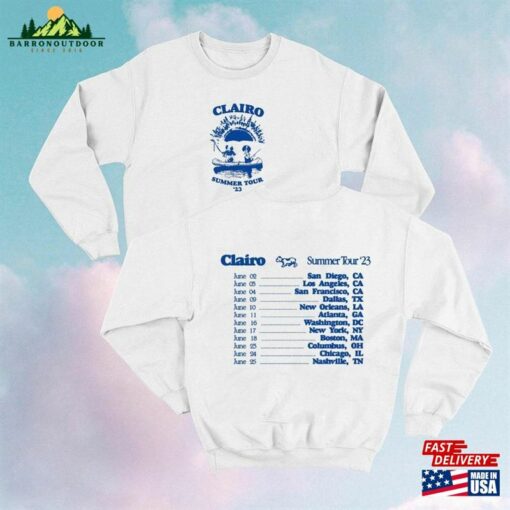 Clairo Merch Aesthetic 2 Side Shirt Sling Retro Hoodie Classic