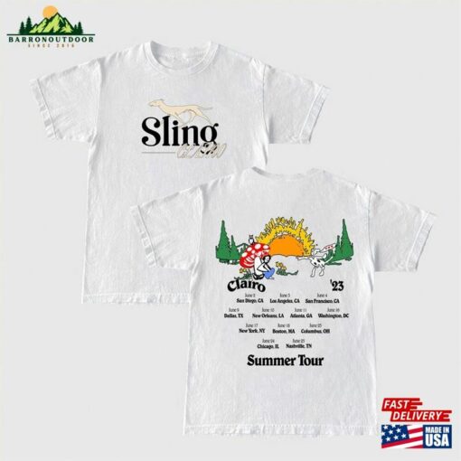 Clairo Merch Aesthetic 2 Side Shirt Sling Retro T-Shirt Unisex