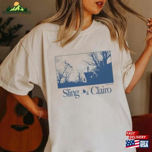 Clairo Sling Merch Retro Shirt Stork T-Shirt Unisex