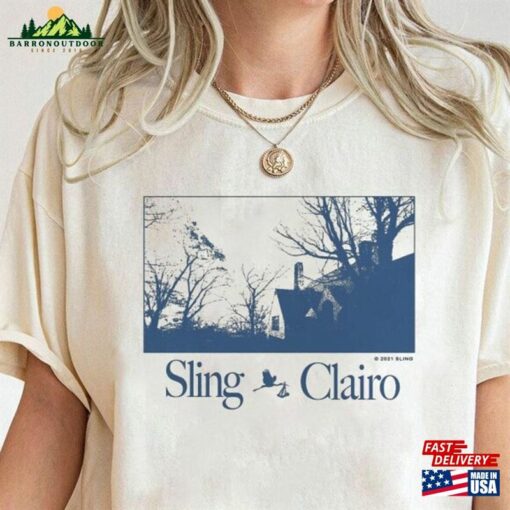 Clairo Sling Merch Retro Shirt Stork T-Shirt Unisex