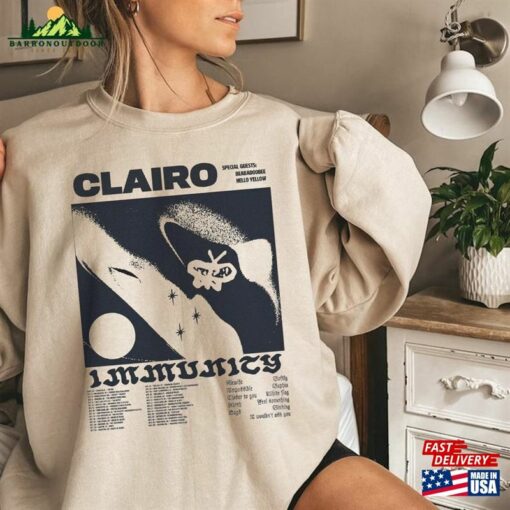 Clairo Tour Shirt Immunity Sweatshirt Hoodie Unisex