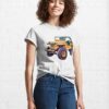 Classic Orange Flat Fender 4X4 Art Print T-Shirt Hoodie
