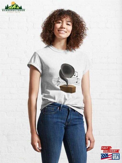 Classic Phonograph T-Shirt Sweatshirt Unisex