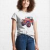 Classic Red Flat Fender 4X4 Art Print T-Shirt Hoodie