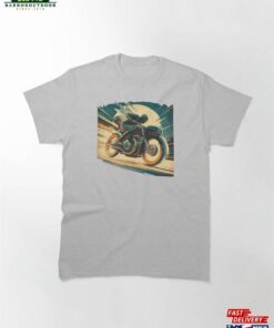 Classic Retro Vintage Motorcycle Racing Under The Moon Motion Blur T-Shirt Unisex Sweatshirt 1 Classic Retro Vintage Motorcycle Racing Under The Moon Motion Blur T Shirt Unisex Sweatshirt 2