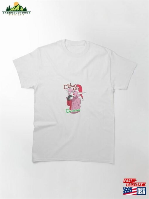 Clown Girl Christmas Classic T-Shirt Hoodie Unisex