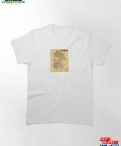 Coahuila Old Map Classic T-Shirt Unisex Sweatshirt