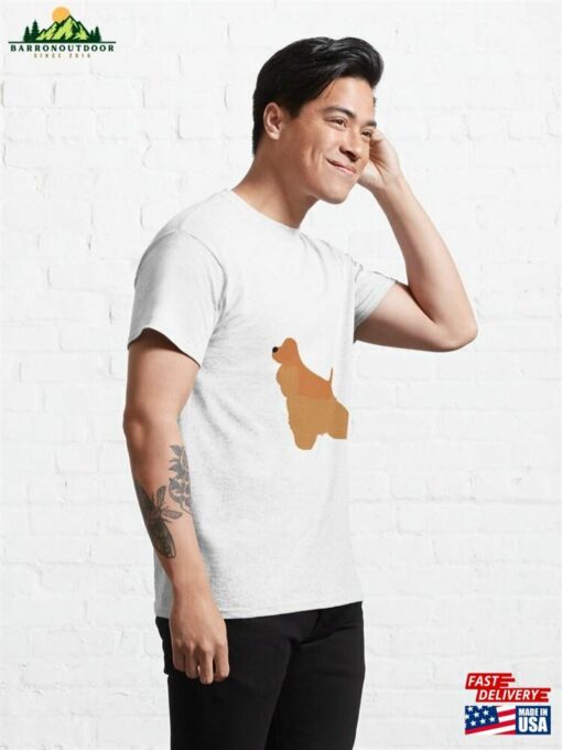 Cocker Spaniel Minimalist Classic T-Shirt Unisex