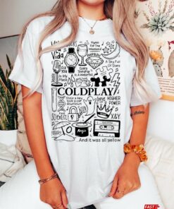 Coldplay Shirt Music Of The Spheres Tour 2023 Unisex Sweatshirt