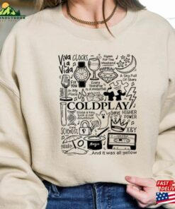 Coldplay Shirt Sweatshirt T Shirt 4