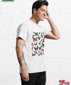 Colorful Butterflies Classic T Shirt Unisex 4