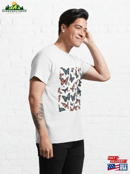 Colorful Butterflies Classic T-Shirt Unisex