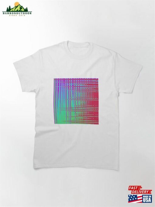 Colorful Geometric Print Classic T-Shirt Unisex