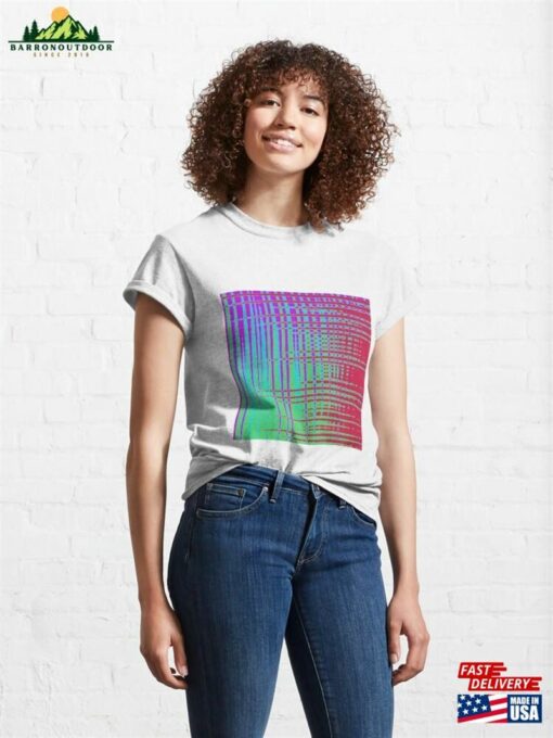 Colorful Geometric Print Classic T-Shirt Unisex