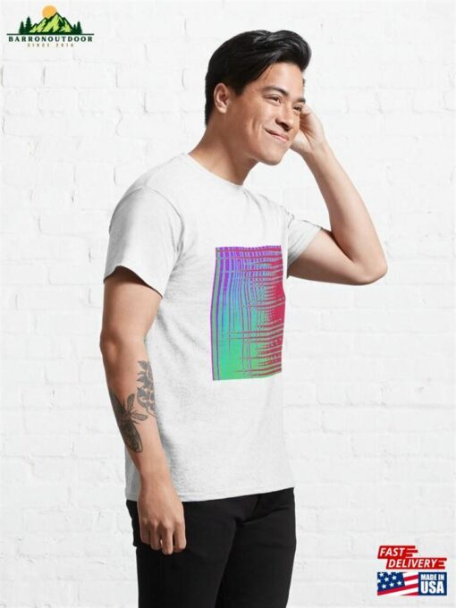 Colorful Geometric Print Classic T-Shirt Unisex