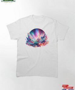 Colorful The Northern Lights Aurora Borealis Sweatshirt Hoodie 1 Colorful The Northern Lights Aurora Borealis Sweatshirt Hoodie 2