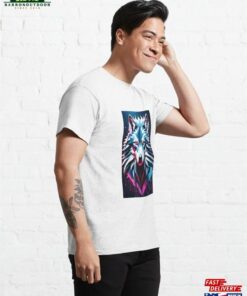 Colorful Wolf Classic T Shirt Sweatshirt 4