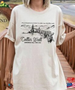 Colter Announces Fall Tour 2023 Western Tshirt 90S T Shirt Shirt Graphic Gift Fan Hoodie 1