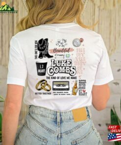 Combs Bullhead Shirt 2 Side Print Country Music Luke World Tour Tee T Shirt Sweatshirt 4