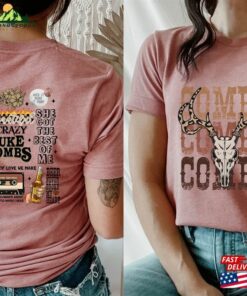 Combs Bullhead Shirt Two Side Print Country Music Luke World Tour 2022 Sweatshirt Classic 2 Combs Bullhead Shirt Two Side Print Country Music Luke World Tour 2022 Sweatshirt Classic 3