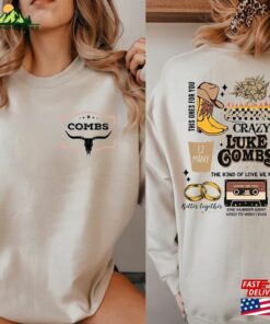 Combs Bullhead Tour 2023 Sweatshirt Luke World Shirt Country Music T Shirt Classic Unisex 1