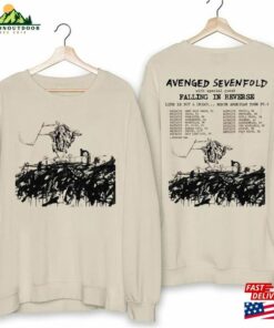 Comfort Color Avenged Sevenfold Band Shirt 2023 Tour Unisex Sweatshirt 1