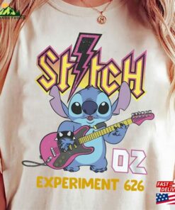 Comfort Color Disney Lilo Amp Stitch Rock Concert Experiment 626 Band Shirt Classic Hoodie