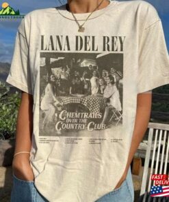 Comfort Color Lana Del Rey Gift Fans Tshirt Chemtrails Over The Country Club Tour 2023 Shirt Classic T Shirt 1