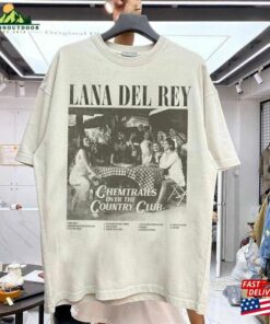 Comfort Color Lana Del Rey Gift Fans Tshirt Chemtrails Over The Country Club Tour 2023 Shirt Classic T-Shirt 1 Comfort Color Lana Del Rey Gift Fans Tshirt Chemtrails Over The Country Club Tour 2023 Shirt Classic T Shirt 2