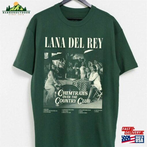 Comfort Color Lana Del Rey Gift Fans Tshirt Chemtrails Over The Country Club Tour 2023 Shirt Classic T-Shirt