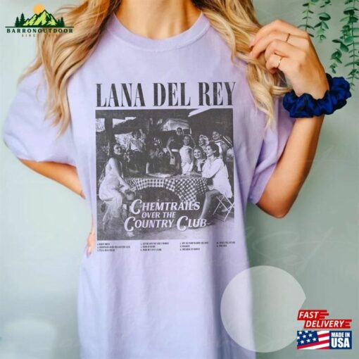 Comfort Color Lana Del Rey Gift Fans Tshirt Chemtrails Over The Country Club Tour 2023 Shirt Classic T-Shirt