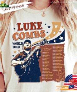 Comfort Color Luke Combs World Tour 2023 Shirt Dates Merch Band Music Album T-Shirt Hoodie Unisex