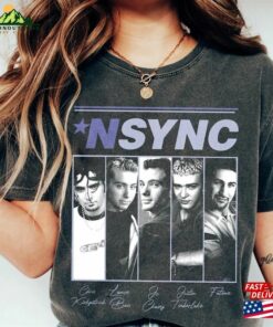 Comfort Color Music Tour Nsync Tshirt Graphic Unisex T Shirt 1