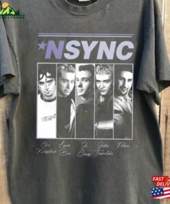 Comfort Color Music Tour Nsync Tshirt Graphic Unisex T Shirt 2