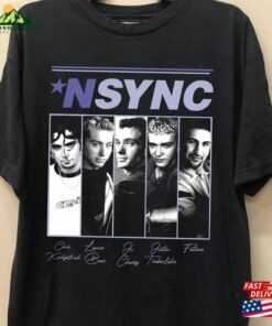 Comfort Color Music Tour Nsync Tshirt Graphic Unisex T Shirt 3