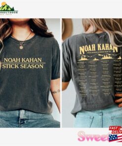 Comfort Color Noah Kahan Double Sides Shirt Stick Season Tour 2023 Album Folk Pop Music Tracklist Hoodie Classic