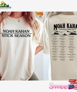 Comfort Color Noah Kahan Double Sides Shirt Stick Season Tour 2023 Album Folk Pop Music Tracklist Hoodie Classic