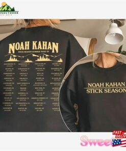 Comfort Color Noah Kahan Double Sides Shirt Stick Season Tour 2023 Album Folk Pop Music Tracklist Hoodie Classic 3
